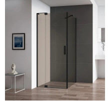 Душевой уголок 90-100х99,5 см Cezares SLIDER-AH-1-100-90/100-BR-NERO бронза