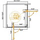 Заказать Душевой уголок 90-100х80-90 см Cezares SLIDER-AH-2-80/90-90/100-BR-Cr бронза в магазине сантехники Santeh-Crystal.ru