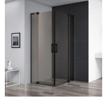Душевой уголок 100-110х90-100 см Cezares SLIDER-AH-2-90/100-100/110-BR-NERO бронза
