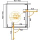 Заказать Душевой уголок 100-110х90-100 см Cezares SLIDER-AH-2-90/100-100/110-C-Cr прозрачное в магазине сантехники Santeh-Crystal.ru