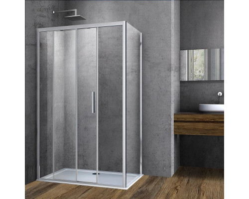 Душевой уголок 140x80 см Vincea Soft VSR-3SO8014CL прозрачное