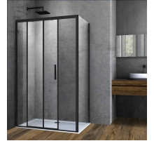 Душевой уголок 120x90 см Vincea Soft VSR-3SO9012CLB прозрачное