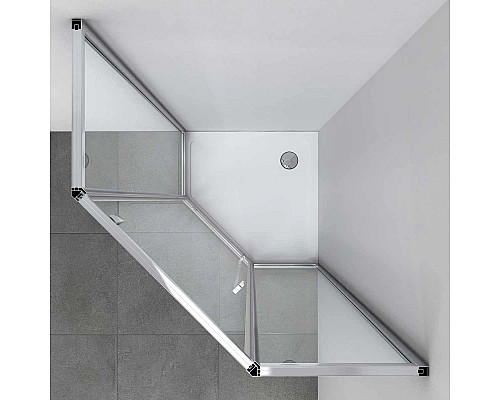 Душевой уголок 100x100 см Vincea Penta VSP-3P100CL прозрачное Душевой уголок 100x100 см Vincea Penta VSP-3P100CL прозрачное