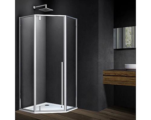 Душевой уголок 100x100 см Vincea Penta VSP-3P100CL прозрачное Душевой уголок 100x100 см Vincea Penta VSP-3P100CL прозрачное
