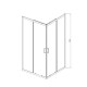 Душевой уголок 90-100x90-100 см Vincea Rapid VSS-3R90/10CL прозрачное
