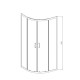 Душевой уголок 80x80 см Vincea Alpha VSQ-3AL800MT текстурное