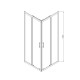 Душевой уголок 80x80 см Vincea Alpha VSS-3AL800CL прозрачное