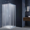 Душевой уголок 80x80 см Vincea Alpha VSS-3AL800MT текстурное