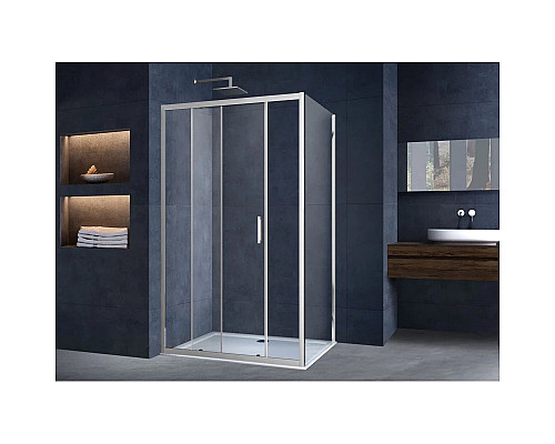 Душевой уголок 130x80 см Vincea Alpha VSR-3AL8013CL прозрачное Душевой уголок 130x80 см Vincea Alpha VSR-3AL8013CL прозрачное