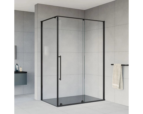 Душевой уголок 120x90 см Vincea Arno VSR-1A9012CLB прозрачное