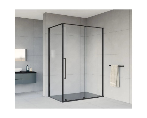 Душевой уголок 120x90 см Vincea Arno VSR-1A9012CLB прозрачное