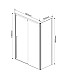Душевой уголок 130x80 см Vincea Lugano VSR-1L8013CL-1 прозрачное