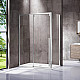 Душевой уголок 130x80 см Vincea Lugano VSR-1L8013CL-1 прозрачное
