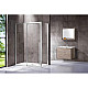 Душевой уголок 130x80 см Vincea Lugano VSR-1L8013CL-1 прозрачное