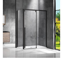 Душевой уголок 130x80 см Vincea Lugano VSR-1L8013CLB-1 прозрачное