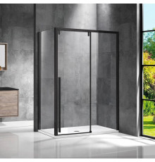 Душевой уголок 130x90 см Vincea Lugano VSR-1L9013CLB-1 прозрачное