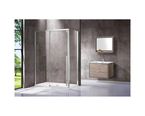 Душевой уголок 150x80 см Vincea Lugano VSR-1L8015CL-1 прозрачное