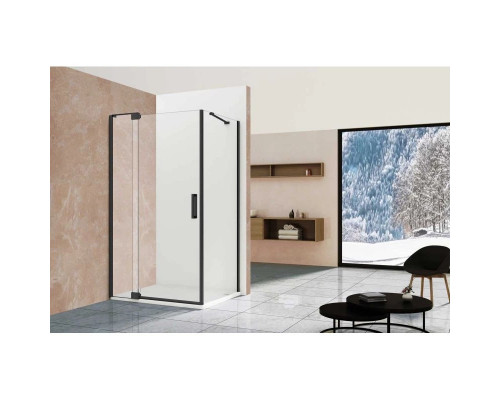 Душевой уголок 88,8-98,8x89 см Vincea Extra VSR-1E901090CLB прозрачное