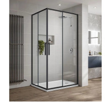 Душевой уголок 99x79 см Vincea Slim-U VSS-2SU8010CLB прозрачное