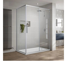 Душевой уголок 119x89 см Vincea Slim-U VSR-2SU9012CL прозрачное