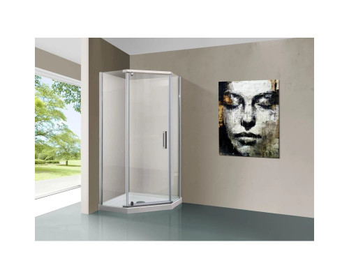 Душевой уголок 90x90 см Vincea Stresa VSP-1S900CL прозрачное