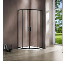 Душевой уголок 90x90 см Vincea Garda VSQ-1G900CLB прозрачное