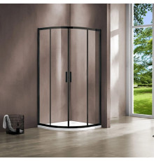 Душевой уголок 90x90 см Vincea Garda VSQ-1G900CLB прозрачное