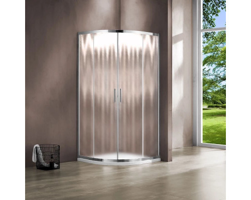 Душевой уголок 90x90 см Vincea Garda VSQ-1G900CH шиншилла