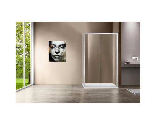 Душевой уголок 110x90 см Vincea Garda VSR-1G9011CL прозрачное