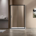 Душевой уголок 130x80 см Vincea Garda VSR-1G8013CLB прозрачное