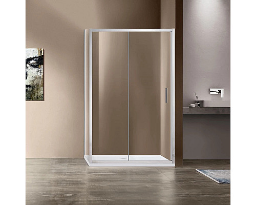 Душевой уголок 140x90 см Vincea Garda VSR-1G9014CL прозрачное Душевой уголок 140x90 см Vincea Garda VSR-1G9014CL прозрачное