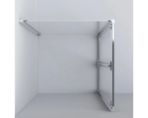 Душевой уголок 90x80 см Vincea Garda VSR-1G8090CL прозрачное