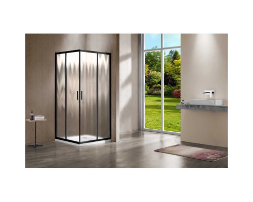 Душевой уголок 90x90 см Vincea Garda VSS-1G900CHB шиншилла