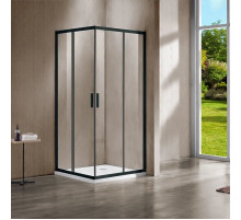 Душевой уголок 100x80 см Vincea Garda VSS-1G8010CLB прозрачное