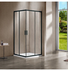 Душевой уголок 120x90 см Vincea Garda VSS-1G9012CLB прозрачное