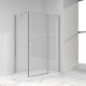 Душевой уголок 118,6x79 см Vincea Orta VSR-1O8012CL прозрачное
