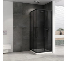 Душевой уголок 90х90 см Abber Schwarzer Diamant AG02090BDTH тонированное