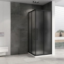 Душевой уголок 100х100 см Abber Schwarzer Diamant AG02100BMH матовое