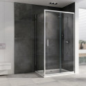 Душевой уголок 100х50 см Abber Schwarzer Diamant AG301005-S505 прозрачное