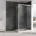 Душевой уголок 140х60 см Abber Schwarzer Diamant AG30140H-S60 прозрачное