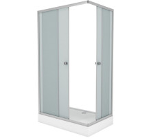 Душевой уголок с поддоном 100х80х195 см Niagara NG-018-14Q матовое