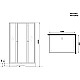 Купить Душевой уголок с поддоном 120х90х195 см Niagara NG-129-14Q матовое в магазине сантехники Santeh-Crystal.ru