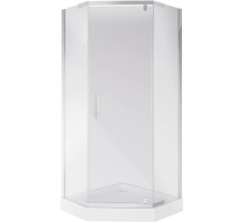 Душевой уголок с поддоном 90х90х195 см Niagara NG-009-14D прозрачное