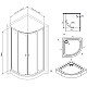 Купить Душевой уголок с поддоном 90х90 см Am.Pm X-Joy W88E-205-090BT64 прозрачное в магазине сантехники Santeh-Crystal.ru