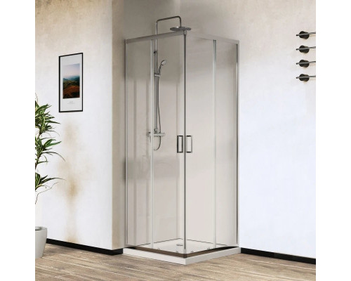 Приобрести Душевой уголок 90х90 см Vincea City VSS-5CT900CL прозрачное в магазине сантехники Santeh-Crystal.ru
