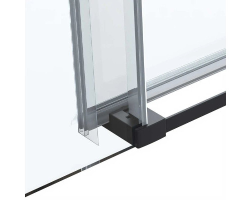 Заказать Душевой уголок 110х80 см Vincea Como Soft VSR-1CS8011CLB прозрачное в магазине сантехники Santeh-Crystal.ru