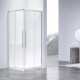 Заказать Душевой уголок 100х90 см Vincea Slim-N VSS-4SN9010CL прозрачное в магазине сантехники Santeh-Crystal.ru