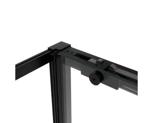 Душевой уголок 130x80 см Vincea Slim Soft VSR-1SS8013CLB прозрачное