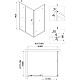 Заказать Душевой уголок 88,5х78,5 см Niagara NG-62-9A-A80 прозрачное в магазине сантехники Santeh-Crystal.ru