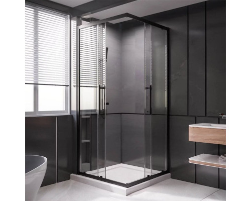 Приобрести Душевой уголок 108х88 см Veconi Premium Trento PTC20-B-11090-01-C4 прозрачное в магазине сантехники Santeh-Crystal.ru